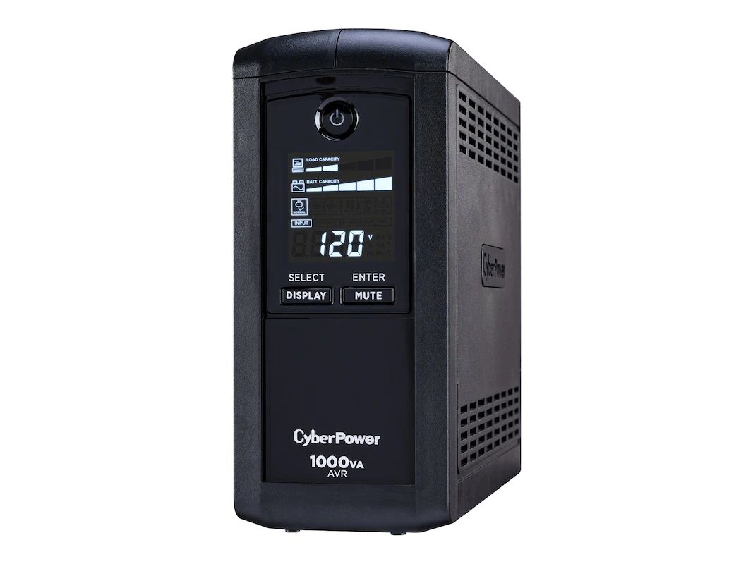Cyberpower Intelligent 9 Outlet 1000VA/600W LCD UPS System Refurbished -  refurbished available on PCLiquidations