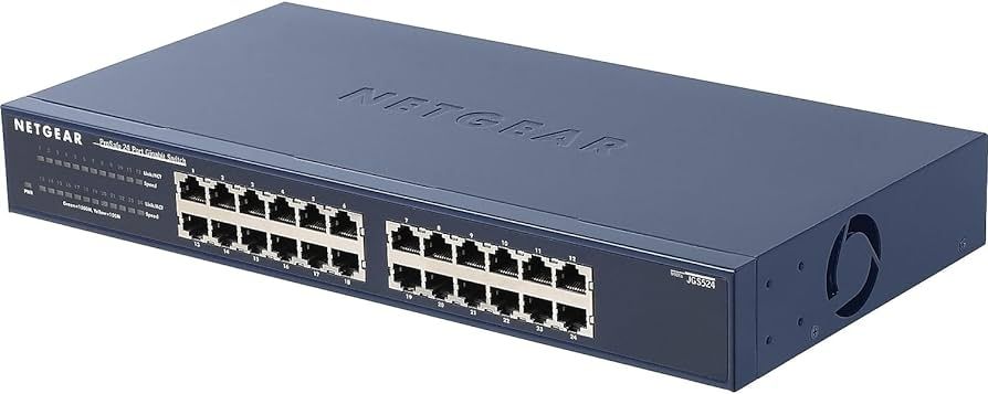 Netgear JGS524NA ProSafe 24-Port Gigabit Switch Refurbished - Netgear refurbished available on PCLiquidations