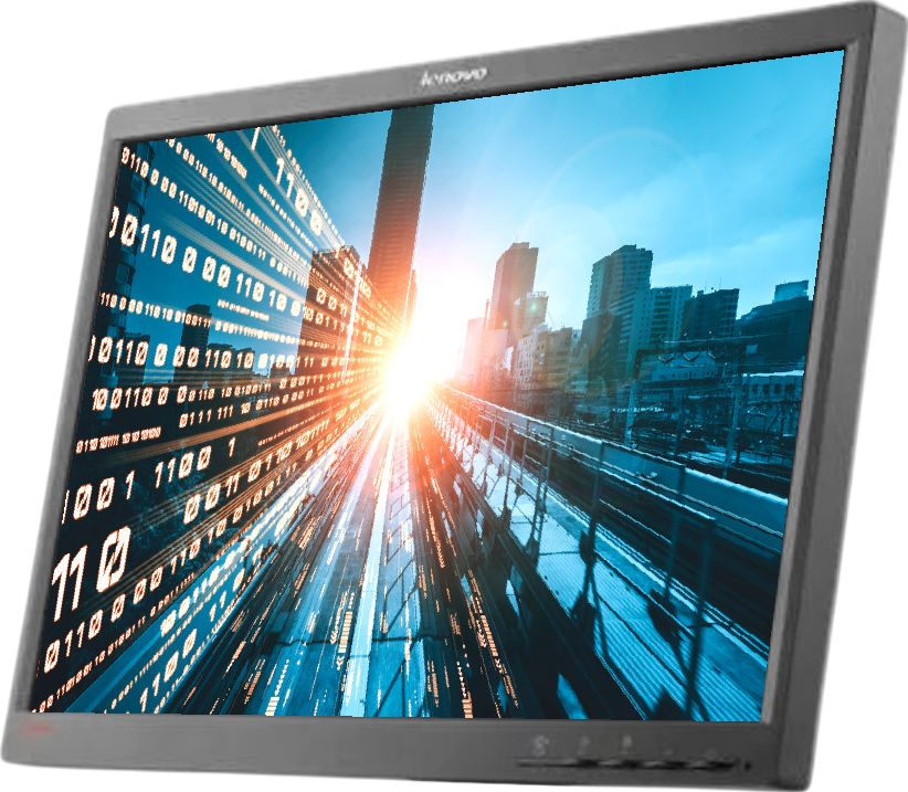 Lenovo L2251pwD 22"" LCD Monitor - Grade B - No Stand Refurbished - Lenovo refurbished available on PCLiquidations