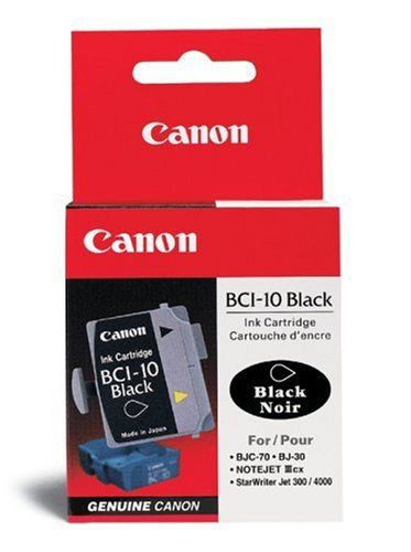 Canon BCI-10 Ink Cartridge Black (0956A003) Refurbished - Canon refurbished available on PCLiquidations