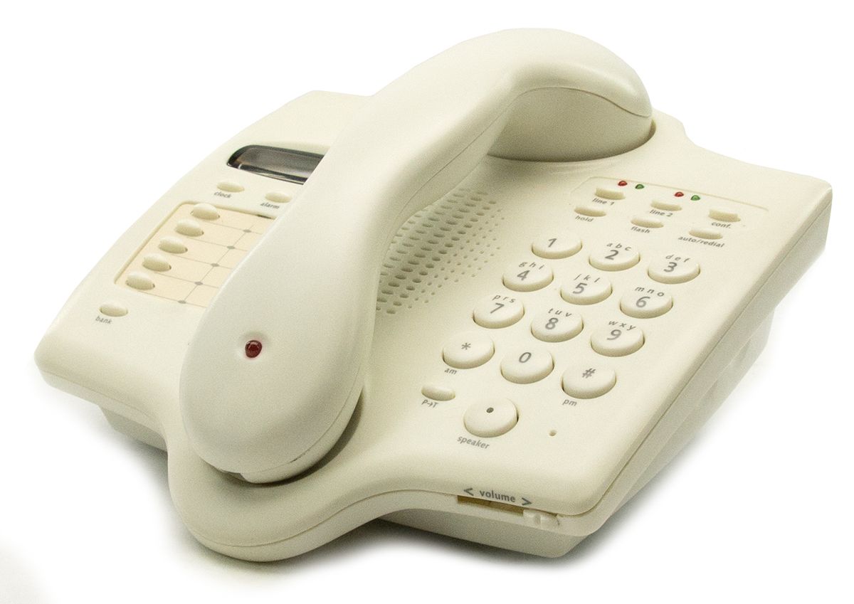 Cicena Ivory 2-Line Digital Display Speakerphone (00128-22) Refurbished -  refurbished available on PCLiquidations