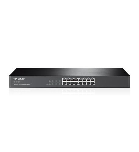 TP-Link 16-Port 10/100Mbps Rackmount Switch Refurbished - TP-Link refurbished available on PCLiquidations