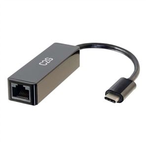 C2G USB-C to RJ-45 Gigabit Ethernet Network Adapter Refurbished - C2G (Computer Cables To Go) refurbished available on PCLiquidations