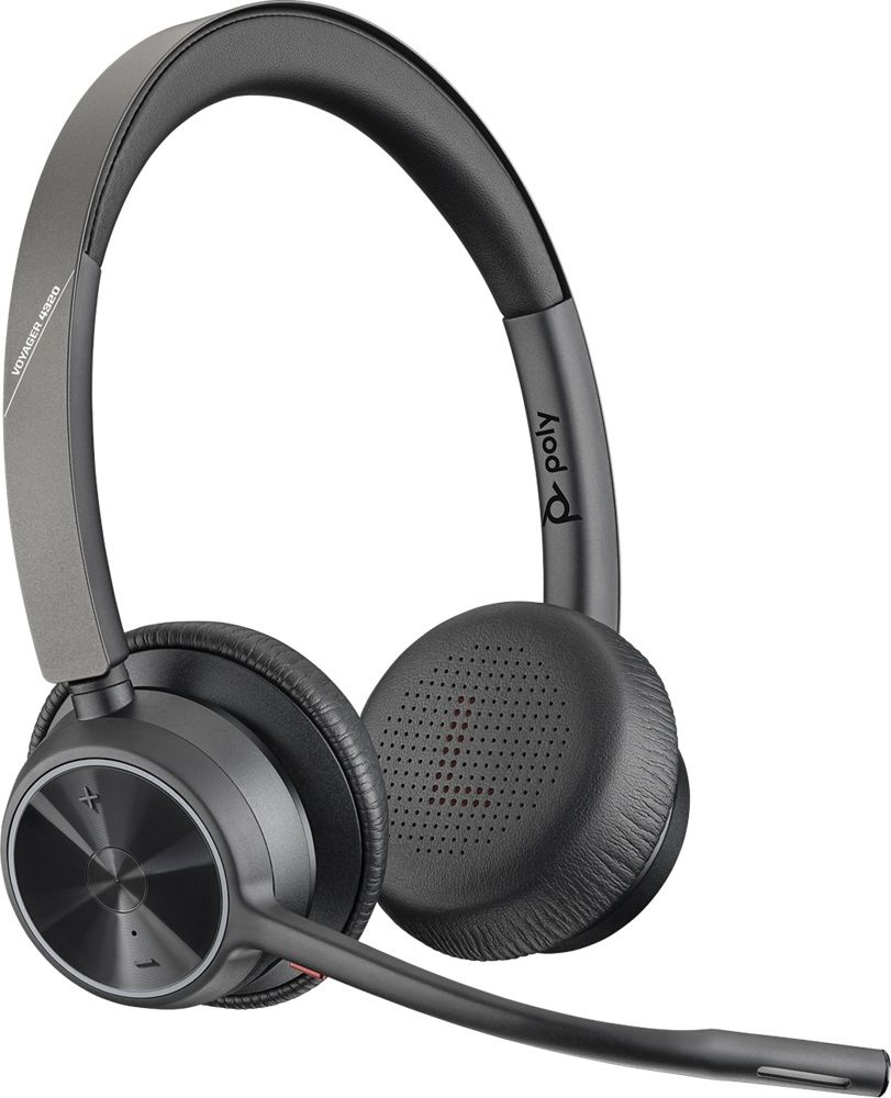 Poly Voyager 4320-M Wireless Bluetooth UC Stereo Teams Headset - USB-A Refurbished - N/A (Il existe plusieurs marques avec le nom "Poly", il refurbished available on PCLiquidations