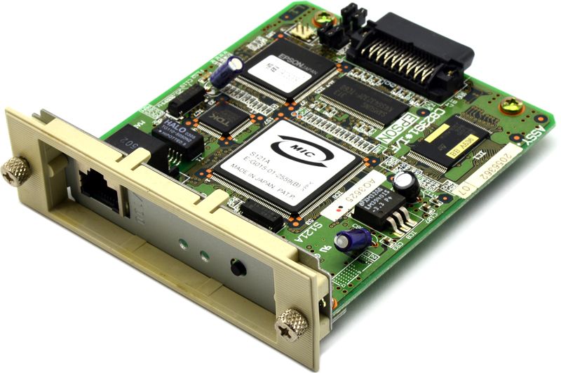 Epson EpsonNet 10/100 Base Tx Ethernet Print Server 2 (C82391) Refurbished - Epson refurbished available on PCLiquidations