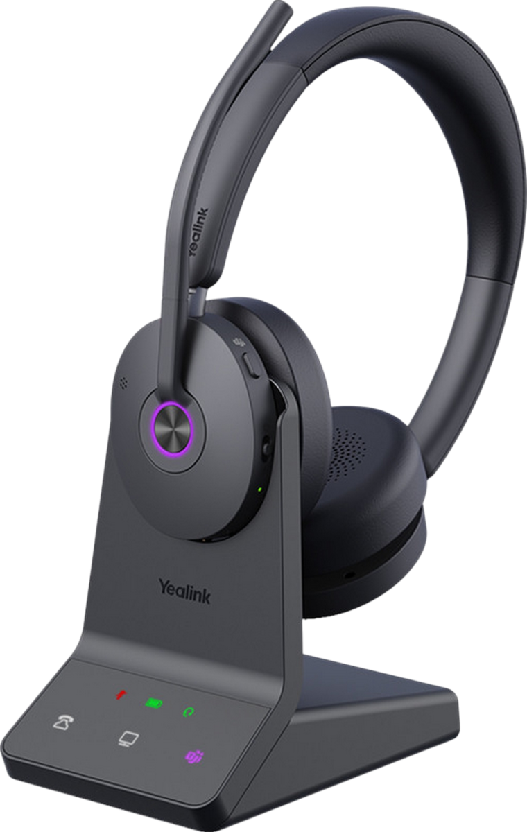 Yealink WH68 UC DECT and Bluetooth Wireless Headset w/ANC Refurbished - Yealink refurbished available on PCLiquidations