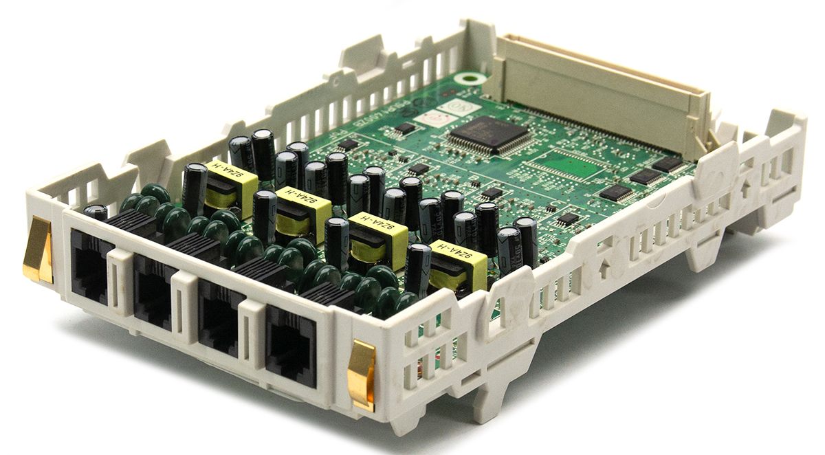 Panasonic KX-TAW84875 4-Port Proprietary Extension Card Refurbished - Panasonic refurbished available on PCLiquidations