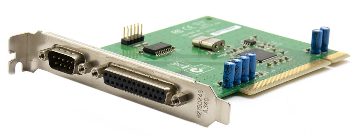 HP PCI-2S1P Serial/Parallel Adapter (321722-001) Refurbished - Hewlett-Packard (ou HP en abrégé) refurbished available on PCLiquidations