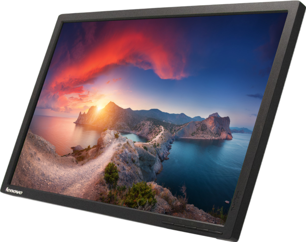 Lenovo ThinkVision T2254pC 22"" HD LED LCD Monitor (Black) No Stand - Grade B Refurbished - Lenovo refurbished available on PCLiquidations