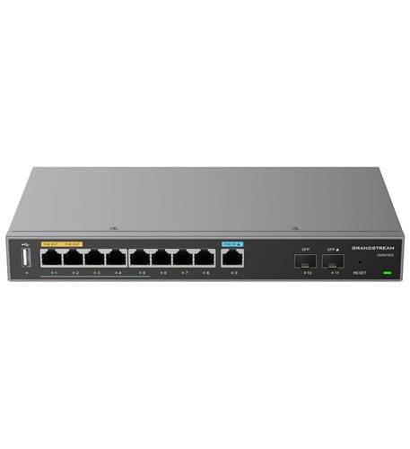 Grandstream GWN7003 9-Port Multi-WAN Gigabit VPN Wired Router w/SFP Refurbished - Grandstream refurbished available on PCLiquidations