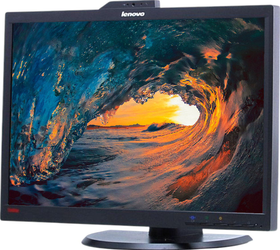 Lenovo L2251x 22"" Widescreen LED LCD Monitor - Grade A Refurbished - Lenovo refurbished available on PCLiquidations