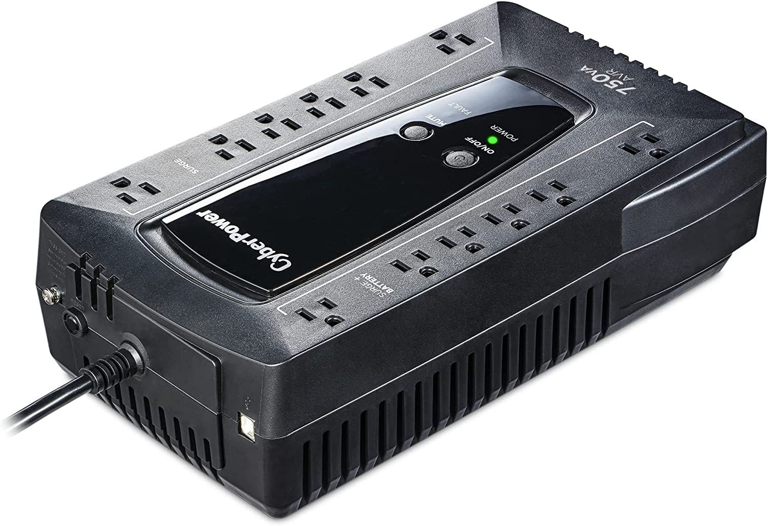 Cyberpower CyberPower AVRG750U AVR 12 Outlet 750VA 450W UPS System Refurbished -  refurbished available on PCLiquidations