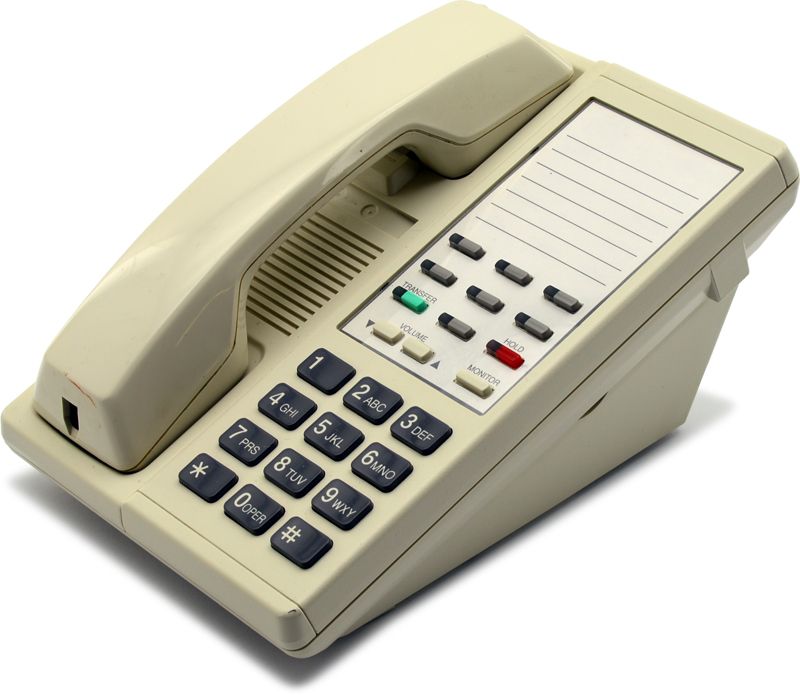 Samsung DCS 7-Button Basic Telephone White Refurbished - Samsung refurbished available on PCLiquidations
