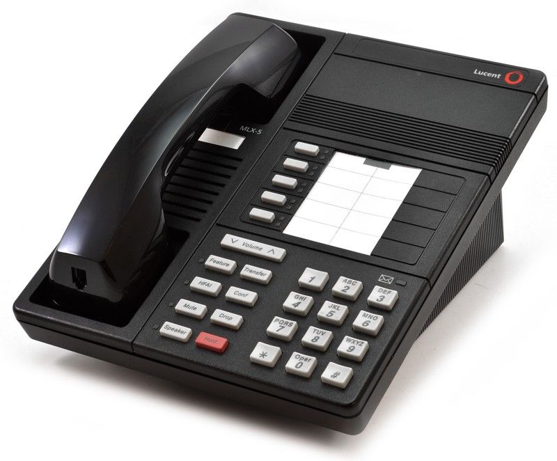 Avaya MLX-5 Black Digital Speakerphone - Grade  A Refurbished - Avaya refurbished available on PCLiquidations