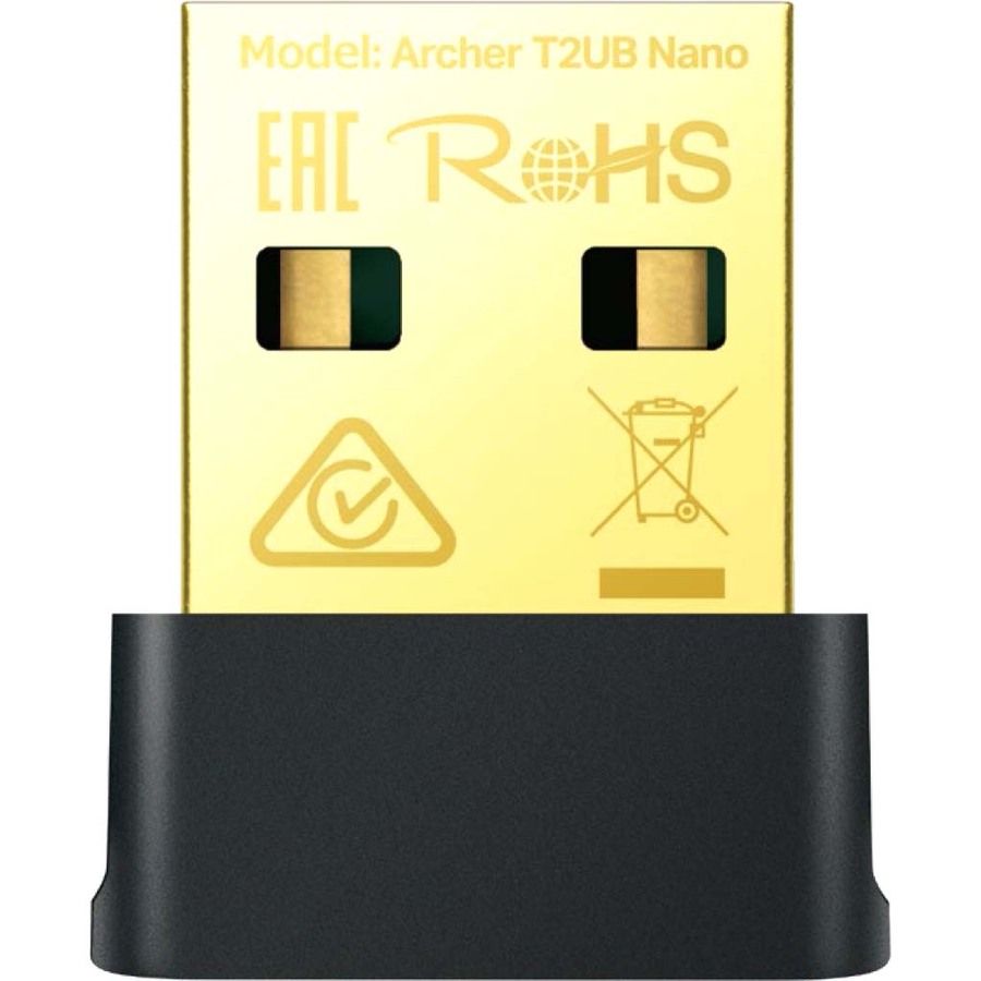 TP-Link AC600 Archer T2U Nano Dual Band Wi-Fi/Bluetooth Combo USB Adapter Refurbished - TP-Link refurbished available on PCLiquidations