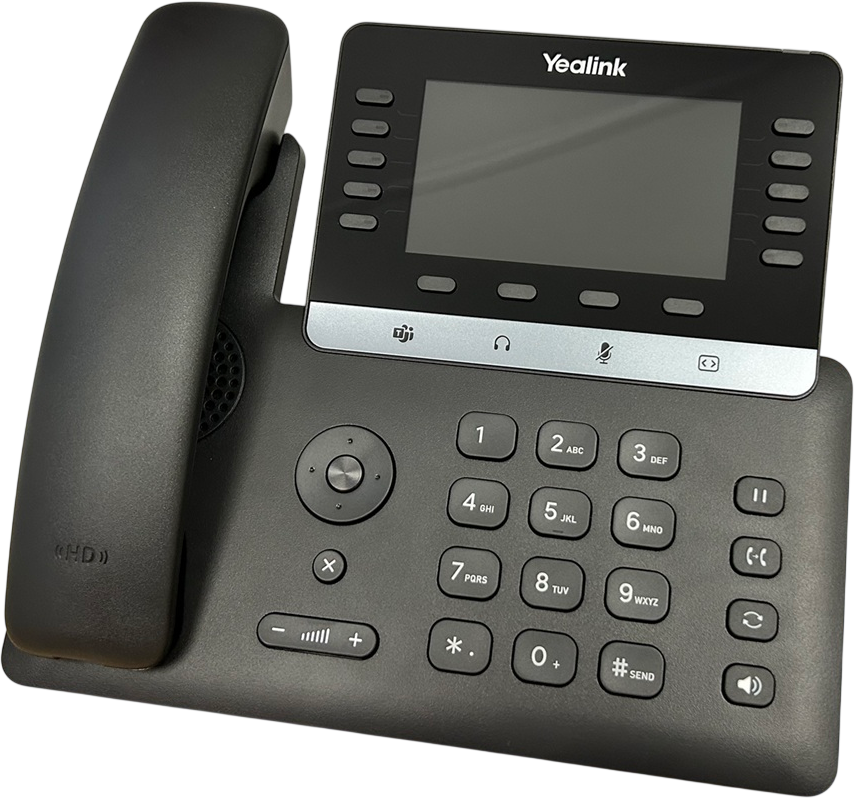 Yealink MP55 E2 Teams 10-Button IP Phone - Grade A Refurbished - Yealink refurbished available on PCLiquidations