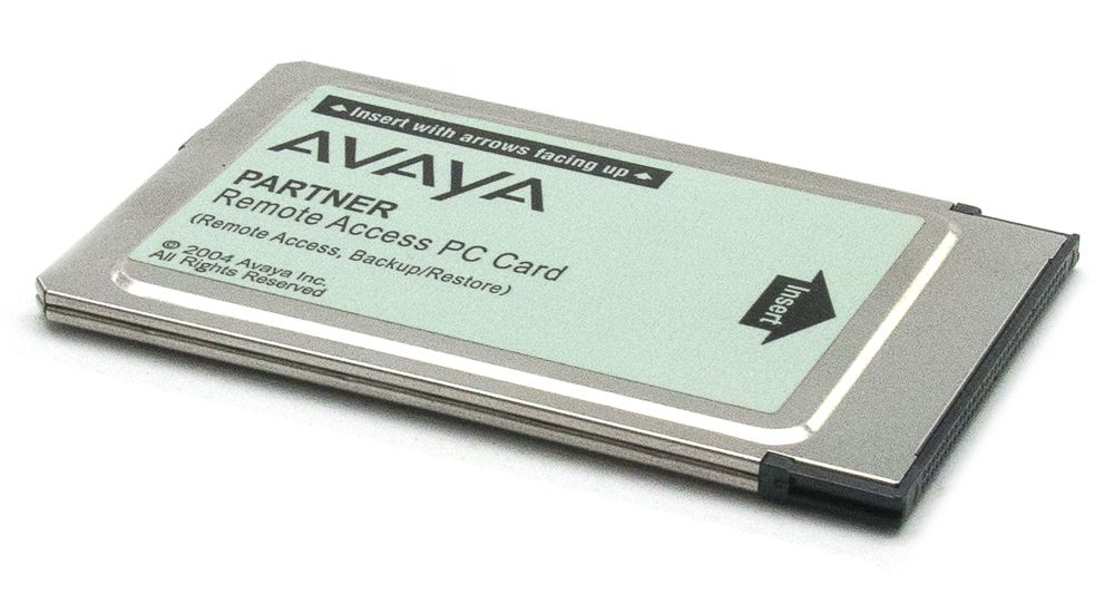 Avaya Partner 12G2 108468521 Remote Access PC Card - Refurbished Refurbished - Avaya refurbished available on PCLiquidations
