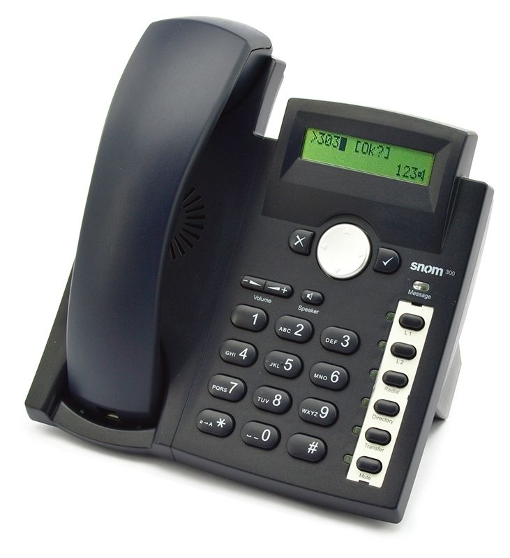 Buy Snom 300 27-Button IP Phone - Black - Grade B Refurbished - $34.99 Snom 300 27-Button IP Phone - Black - Grade B Refurbished - refurbished available on PCLiquidations