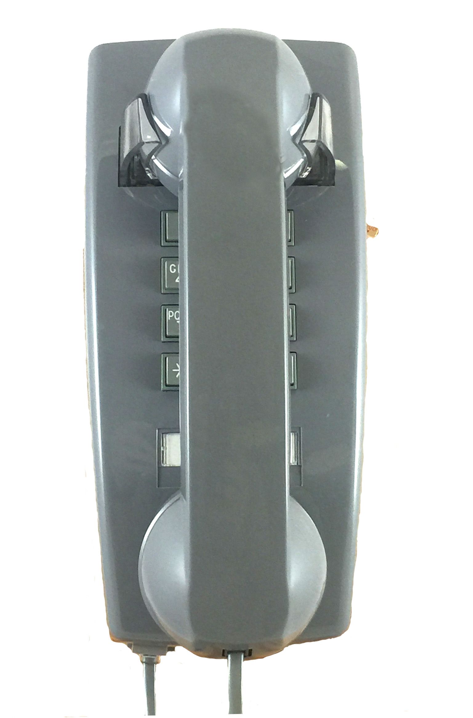 Cortelco 2554 Slate Wall Phone w/ Volume Control - New Refurbished - Cortelco refurbished available on PCLiquidations