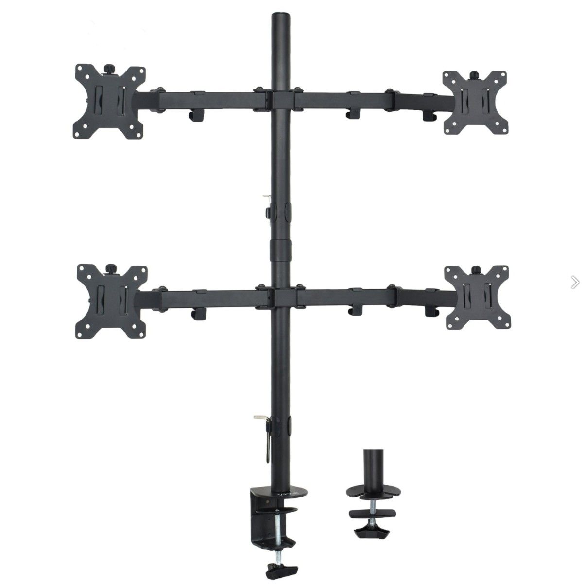 VIVO Adjustable Heavy Mount Quad Monitor Desk Stand Refurbished -  refurbished available on PCLiquidations