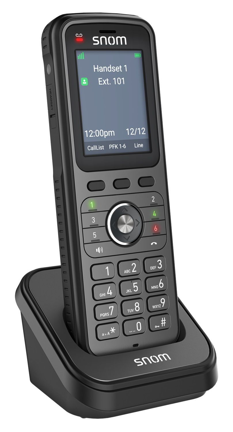 Snom M56 DECT Rugged Wireless Handset Refurbished -  refurbished available on PCLiquidations