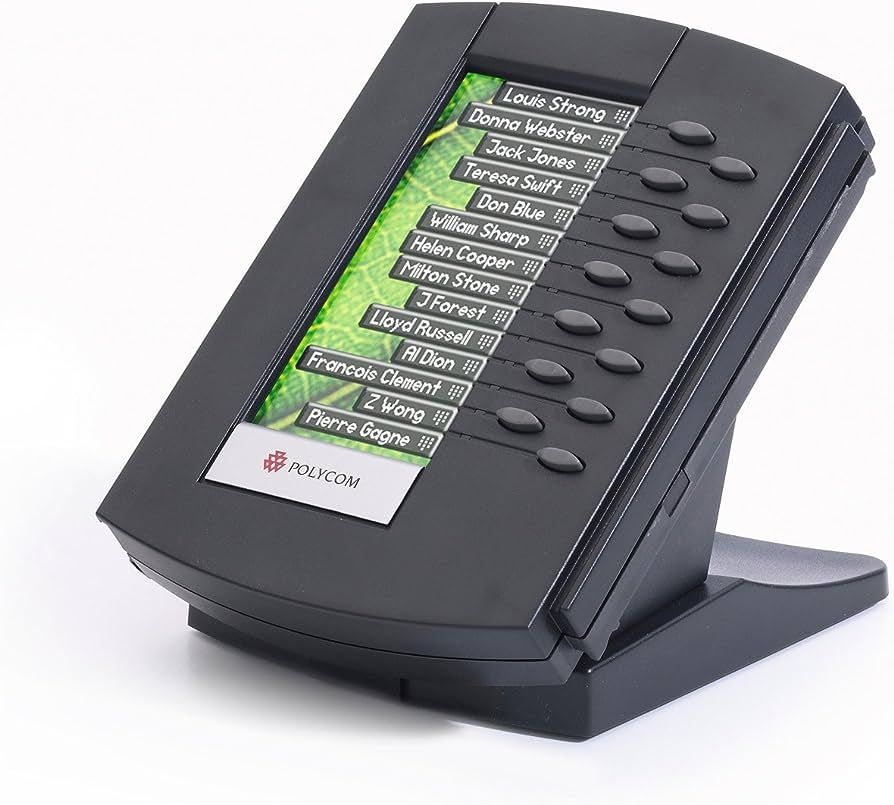 Polycom SoundPoint IP 670 Color Expansion Module w/ Stand -  Grade A Refurbished - Polycom refurbished available on PCLiquidations