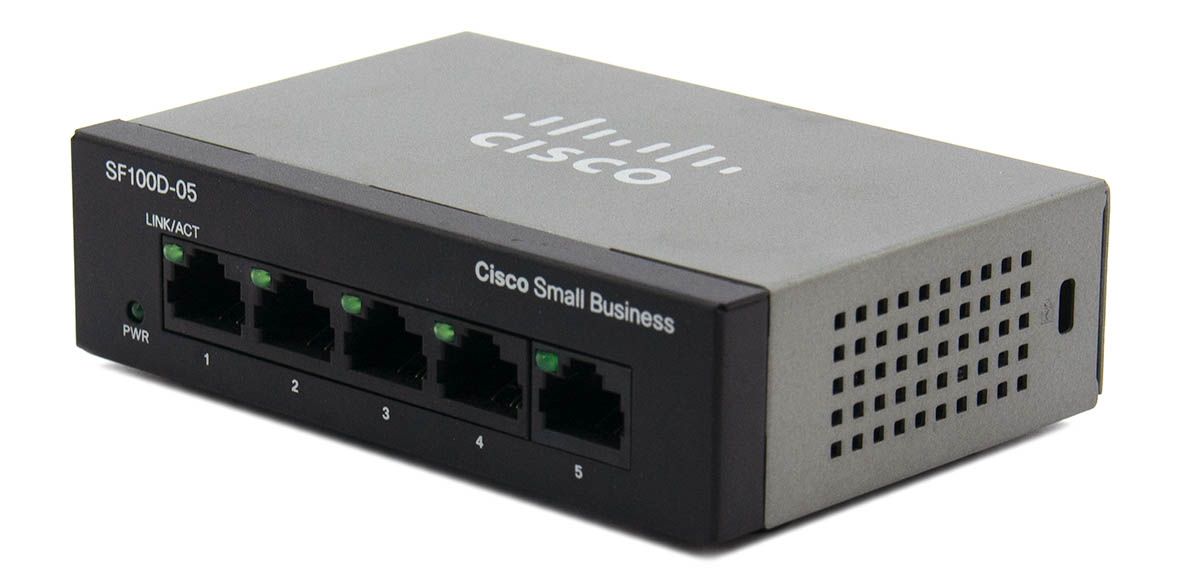 Cisco SF100D-05 5-port 10/100 Switch - Grade A Refurbished - Cisco Systems Inc. refurbished available on PCLiquidations
