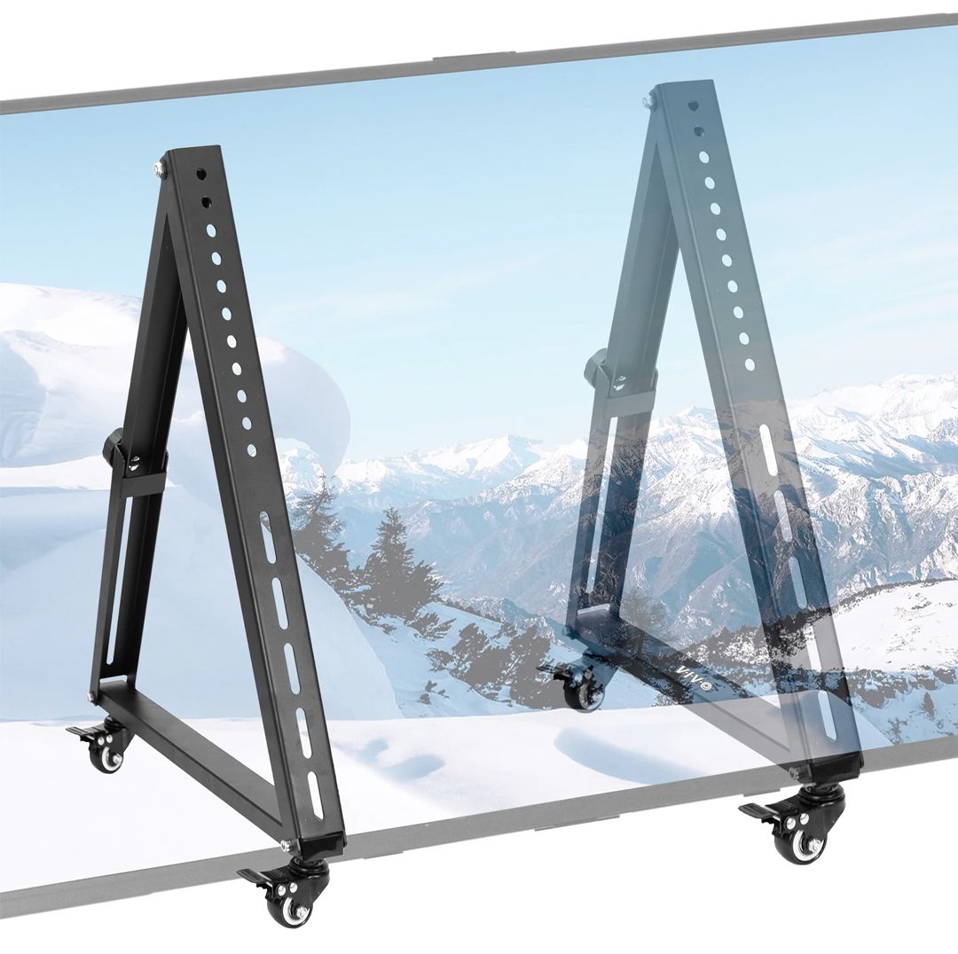 VIVO Low Height Mobile TV Stand Refurbished -  refurbished available on PCLiquidations