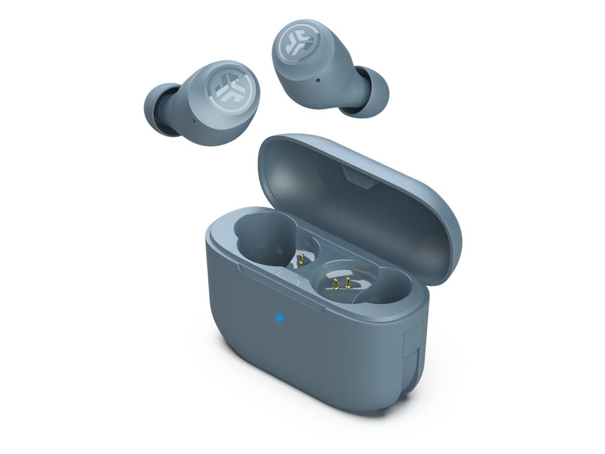 JLab Audio Go Air Pop True Wireless Earbuds - Gray Refurbished - JLab Audio refurbished available on PCLiquidations
