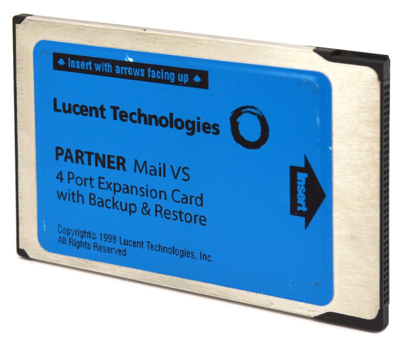 Avaya Partner Mail VS R4.0/4.1 4 Port 40 Mailbox Expansion Card Refurbished - Avaya refurbished available on PCLiquidations