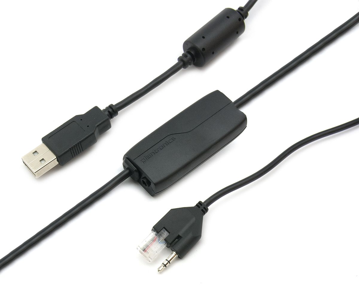 Plantronics APU-75 USB EHS Cable Refurbished - Plantronics refurbished available on PCLiquidations