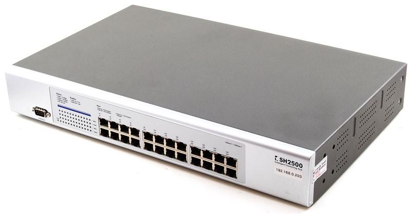 WIN SH2500 24-Port Intelligent Switching Hub - W/POE Refurbished -  refurbished available on PCLiquidations