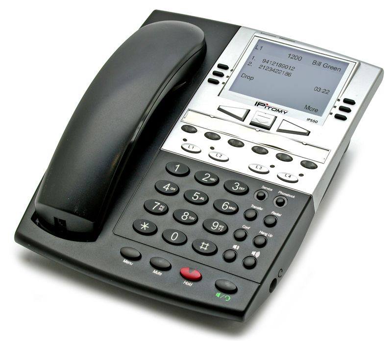 IPitomy IP550 PoE VoIP Display IP Phone Refurbished -  refurbished available on PCLiquidations