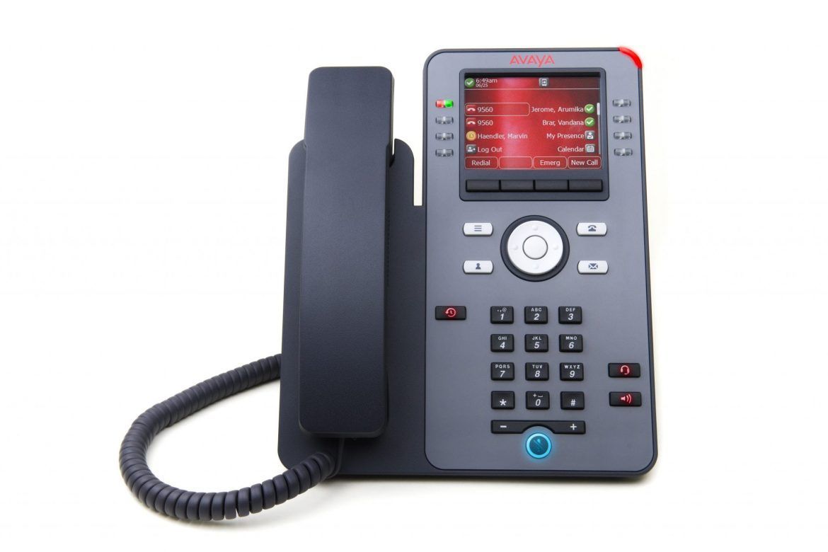 Avaya IX J179 Open-SIP 3PCC 24-Button Black Color Display IP Phone - Grade A Refurbished - Avaya refurbished available on PCLiquidations