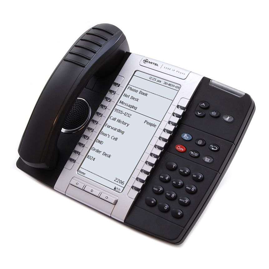 Mitel 5340 IP Dual Mode Large Backlit Display Phone (50005071) -Grade A Refurbished - Mitel refurbished available on PCLiquidations