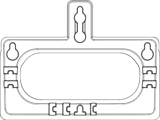 Yealink Wall Mount Bracket for T7x Series IP Phones Refurbished - Yealink refurbished available on PCLiquidations