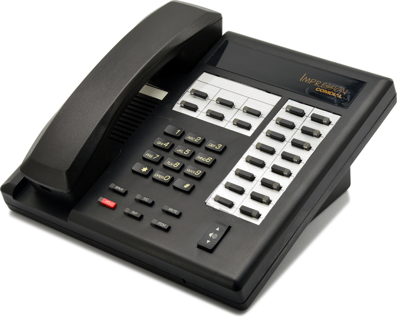 Comdial Impression 2122X-FB Black Digital Speakerphone - Grade A Refurbished -  refurbished available on PCLiquidations
