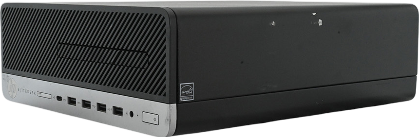 HP EliteDesk 705 G4 SFF Computer Pro A6-9500 R5 - Windows 10 - Grade B Refurbished - Hewlett-Packard (ou HP en abrégé) refurbished available on PCLiquidations