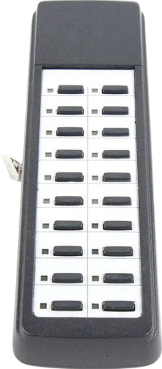 Toshiba Strata DADM3120 20-Button Charcoal Add On Module Refurbished - Toshiba refurbished available on PCLiquidations