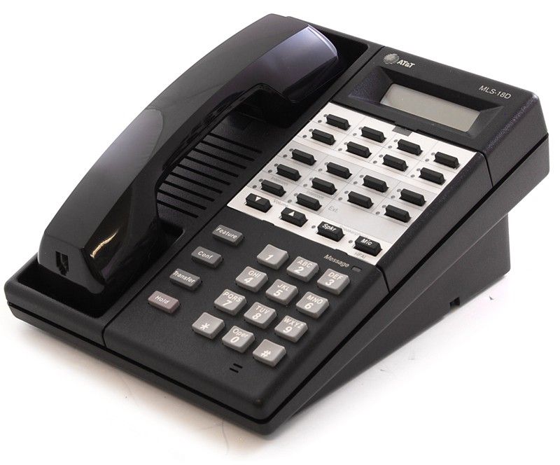 Avaya MLS-18D 16-Button Black Digital Display Speakerphone - Grade A Refurbished - Avaya refurbished available on PCLiquidations