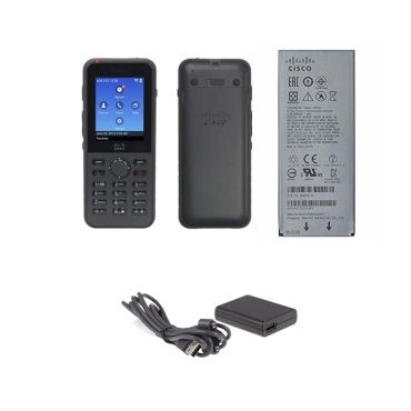 Cisco CP-8821-K9-BUN Black Wireless IP Phone with Battery (Bundle) Refurbished - Cisco Systems Inc. refurbished available on PCLiquidations
