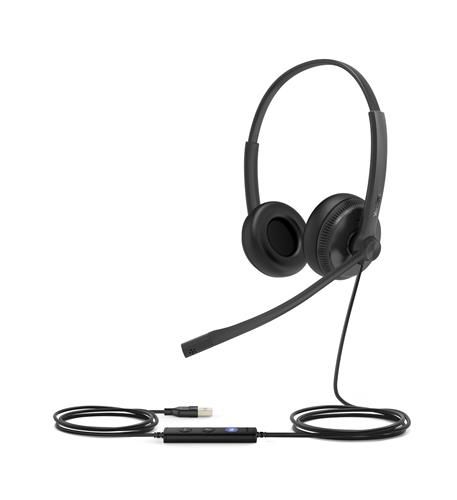 Yealink UH34 SE Dual Teams Wired Headset (1308033) Refurbished - Yealink refurbished available on PCLiquidations