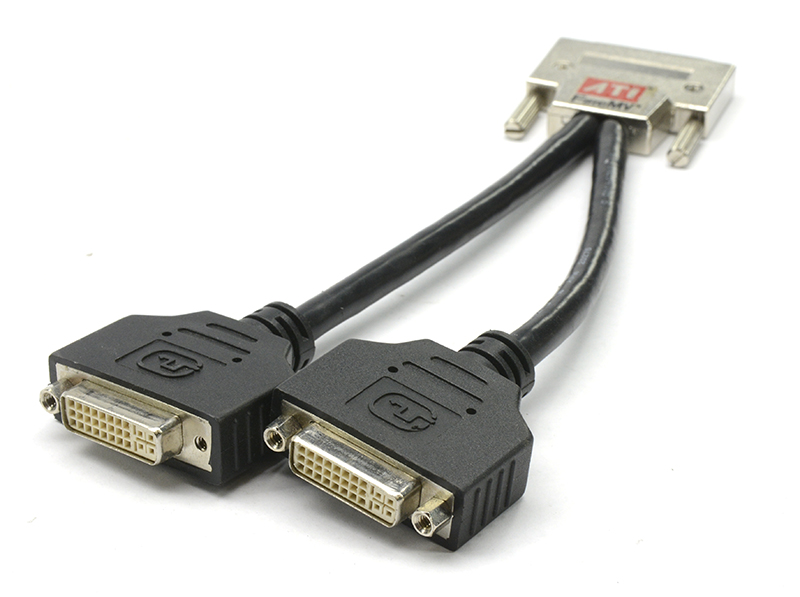 ATI FireMV 2400 VHDCI to Dual DVI Adapter Dongle Cable Refurbished -  refurbished available on PCLiquidations