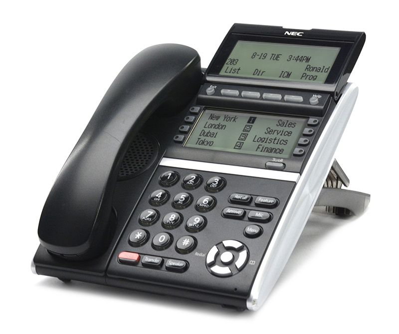 NEC DTZ-8LD-3 DT430 8-Button Digital Display Phone (650010) Refurbished - NEC (Nippon Electric Company) refurbished available on PCLiquidations
