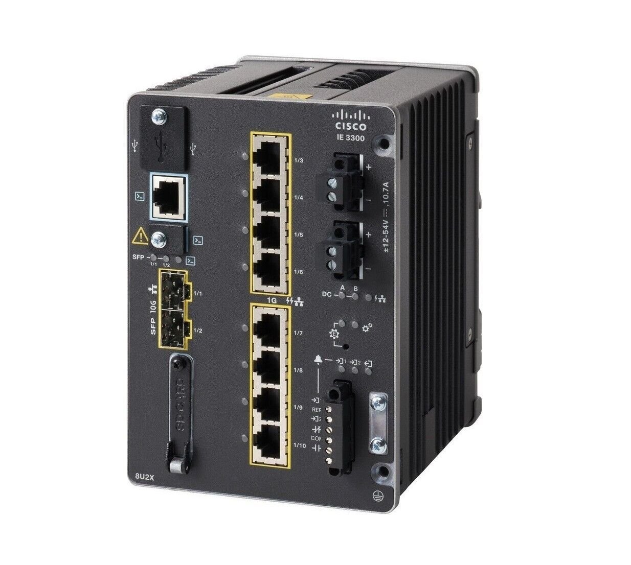 Cisco IE-3300-8T2S-E 8-Port Gigabit Managed Switch Refurbished - Cisco Systems Inc. refurbished available on PCLiquidations