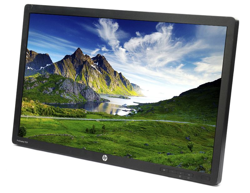HP ProDisplay P231 23"" Black LCD Monitor - No Stand - Grade C Refurbished - Hewlett-Packard (ou HP en abrégé) refurbished available on PCLiquidations
