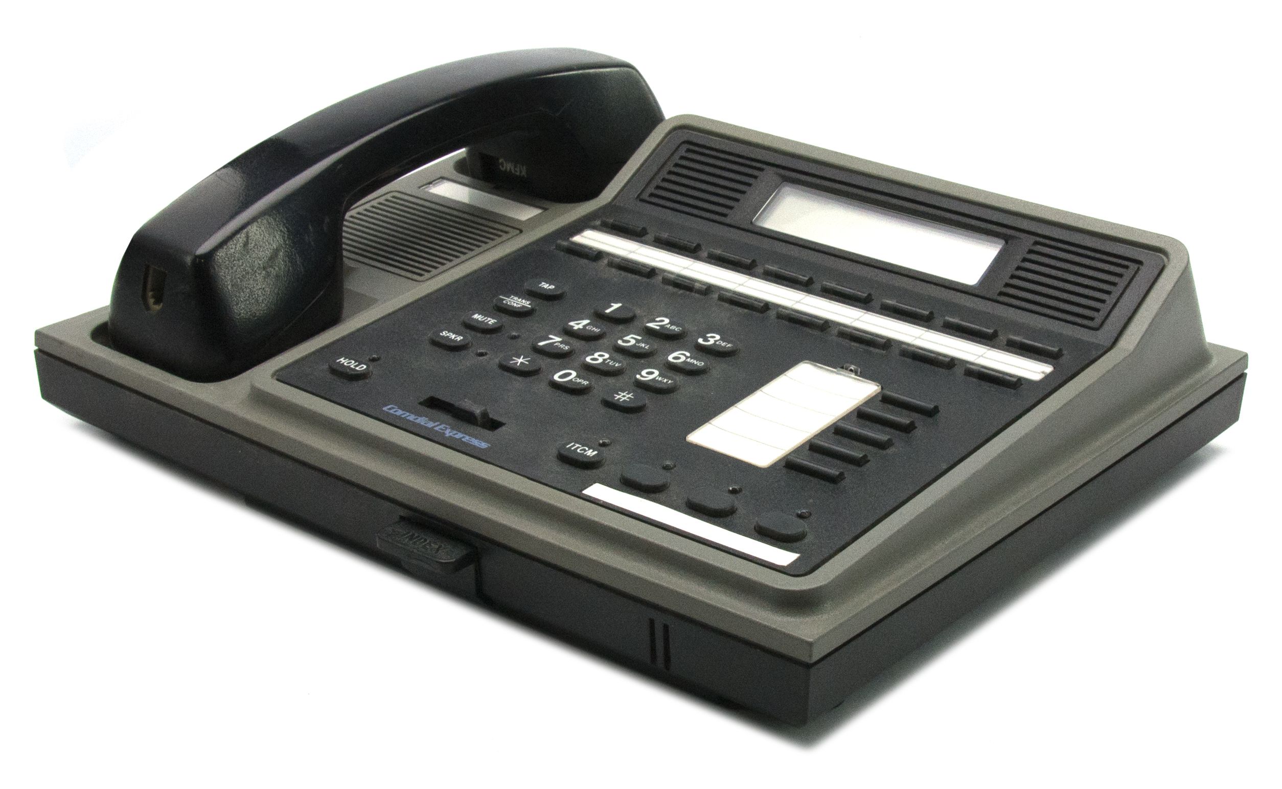 Comdial Express 6016S-FB Black 16-Button Display Speakerphone Refurbished -  refurbished available on PCLiquidations