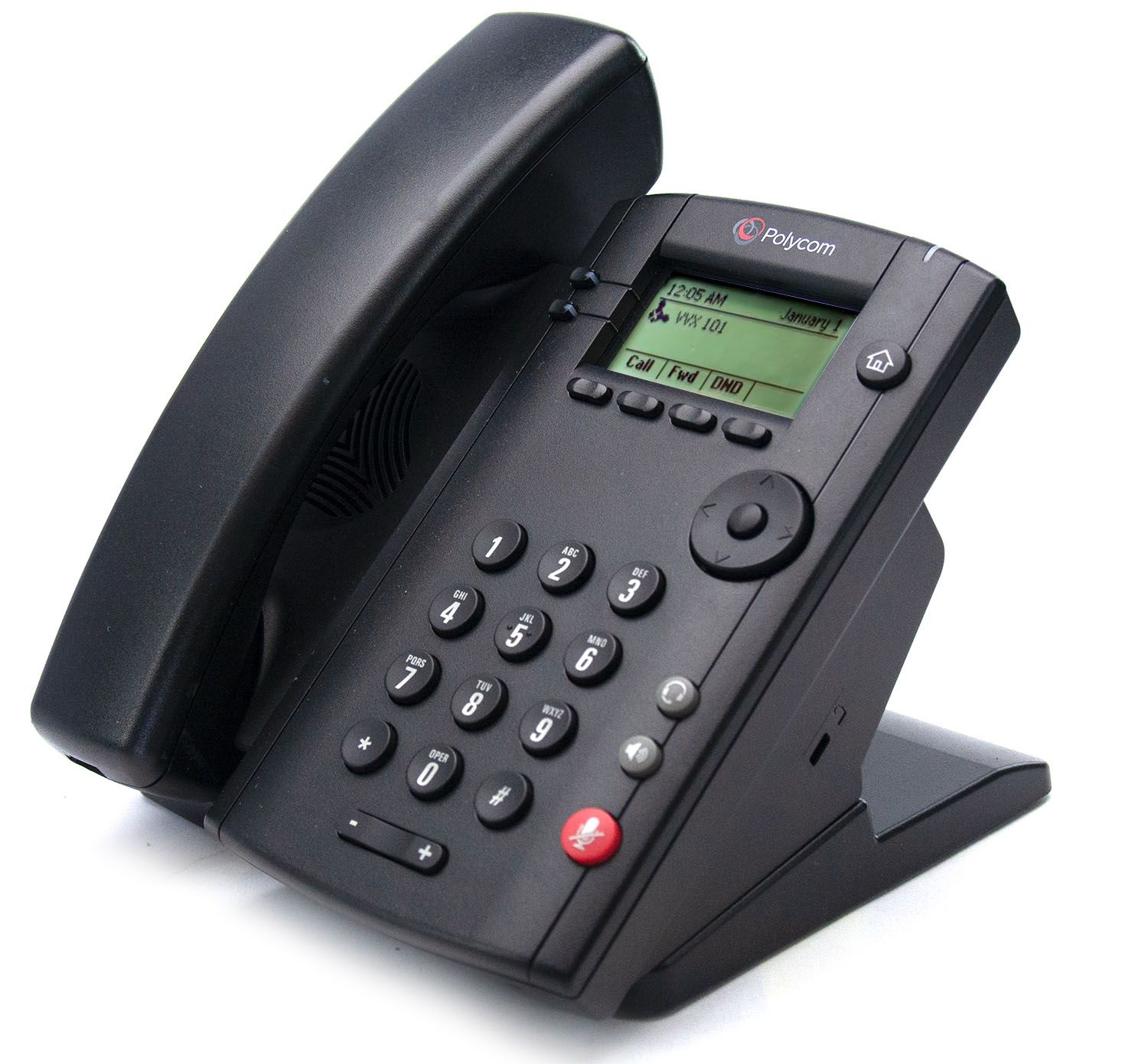 Polycom VVX 101 Display IP Speakerphone - RingCentral Refurbished - Polycom refurbished available on PCLiquidations