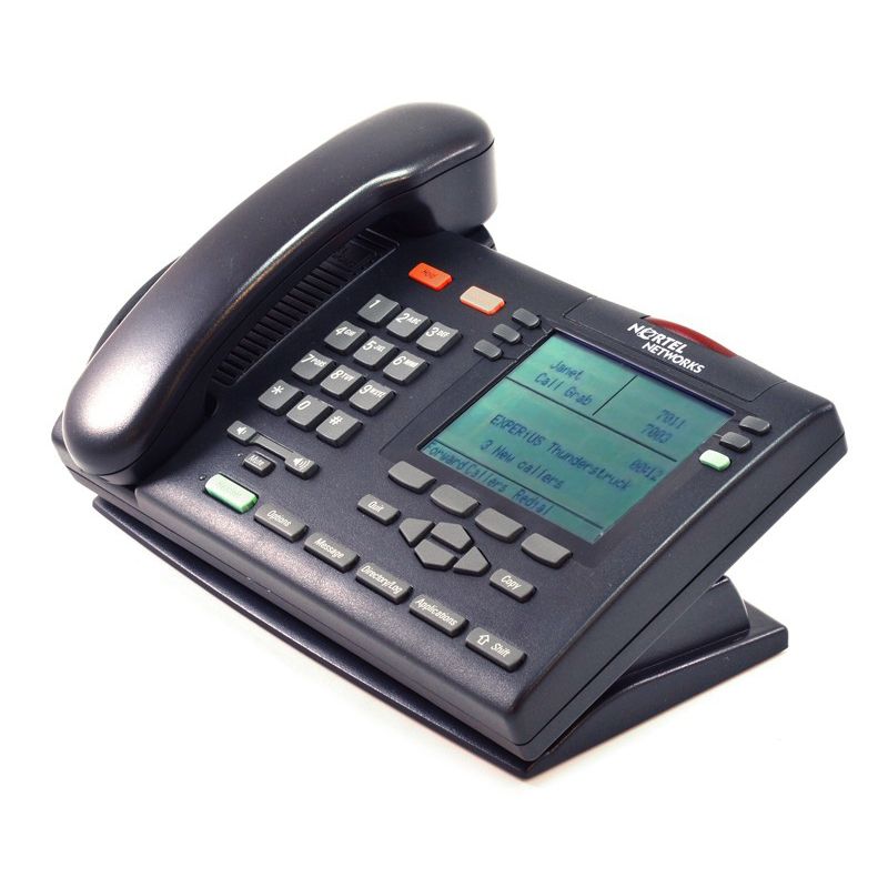 Nortel Meridian M3904 Charcoal Display Speakerphone (NTMN34) - Grade A Refurbished -  refurbished available on PCLiquidations