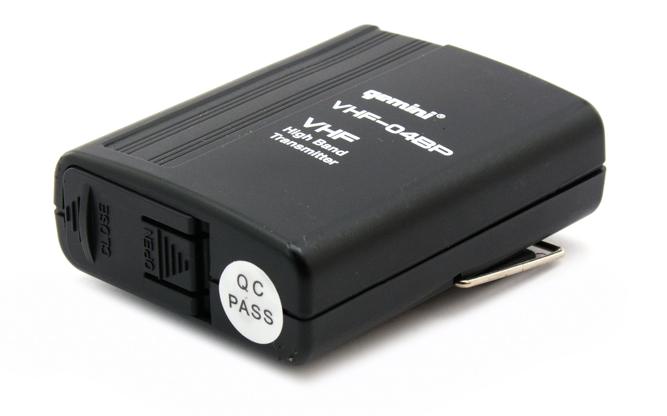 Gemini VHF-04BP Belt-pack Transmitter Refurbished - Gemini is a known brand, but it can refer to multiple entities such as refurbished available on PCLiquidations